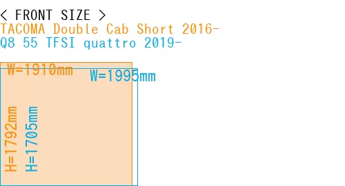 #TACOMA Double Cab Short 2016- + Q8 55 TFSI quattro 2019-